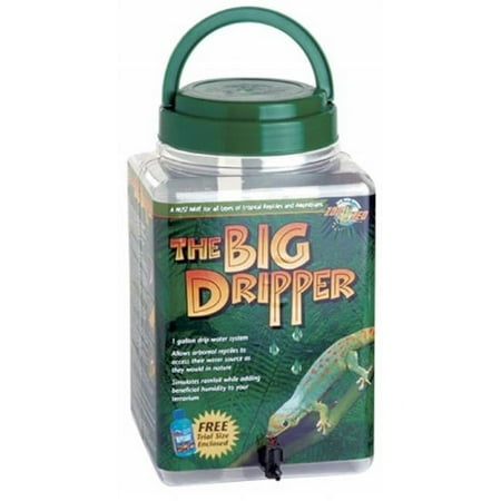UPC: 0097612910018 | Zoo Med The Big Dripper 1 Gallon Drip Water System for Tropical Reptiles
