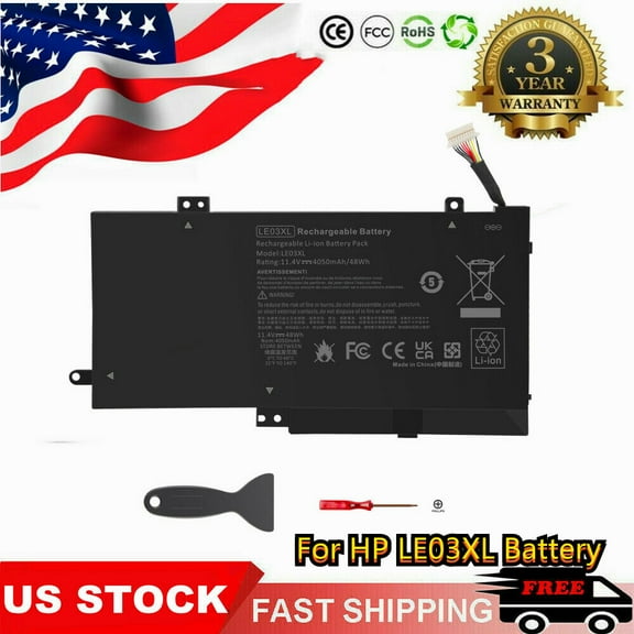 LE03XL Battery for HP Envy x360 M6-W m6-w010dx Pavilion X360 15-bk000 13-s000 US