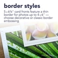 thumbnail image 4 of Strathmore Photo Mount Cards & Envelopes, Decorative Embossed Border, 5x6.875 inch, 100 Pack, 4 of 7
