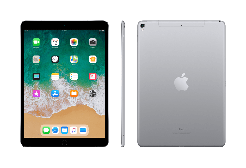 Restored Apple 10.5-inch iPad Pro Wi-Fi + Cellular 512GB - Space