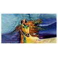 thumbnail image 1 of Betsydrake BT1173 Serviette de Plage Cheval Colorée 30 x 50 Po, 1 of 1