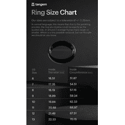Tangem Ring Size 6 (US) - Secure Crypto Wallet - Trusted Cold Storage for Bitcoin, Ethereum, NFT's & More Coins - 100% Offline Hardware Wallet