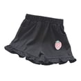 thumbnail image 4 of CUZIBR Girls Summer Shorts Casual Elastic Waist Ruffle Hem Shorts With Cute Strawberry Summer Bottoms Casual Pull On Toddler Kids Short Pants Comfy Playwear,Black,12-18 Months, 4 of 4