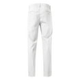 thumbnail image 3 of Ma Croix Womens Casual Classic-Fit Beach Trousers Linen Pants, 3 of 5