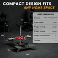 thumbnail image 3 of syedee Belt Squat Machine, Leg Machine for Strength Training, Hack Squat Machine with Weightlifting Belt - 4 Adjustable Positions, 800lb Weight Capacity, 3 of 9