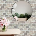 thumbnail image 2 of Clever Mosaics 3D Thicker Self-Adhesive Vinyl Faux Stone Brick Backsplash Tiles 10 Pieces, 2 of 7