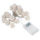 thumbnail image 2 of Battery Operated Colorful String Lights 3.1m 20led Rattan Balls Christmas Decoration Light Indoor Party Decor, 2 of 5
