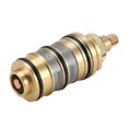 thumbnail image 3 of Brass Replacement Thermostatic , Shower Mixer Valve Bar Repair Kit Bathroom Water Temperature Control Faucet, 3 of 5