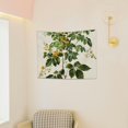 thumbnail image 6 of FCXZI Yellow Flowers Green Leaves Fine Foliage Lace Wall Tapestry 40*30in, 6 of 6
