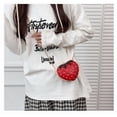 thumbnail image 5 of Baguery Strawberry Purse for Women - Kawaii Leather Chain Fruit Shoulder Bag Cute Handbag Accessories for Girls Ladies​, 5 of 8