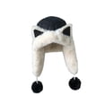 thumbnail image 1 of Gorro de invierno Salvador para mujer con orejeras negro, 1 of 10