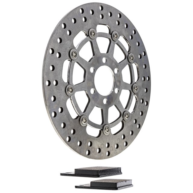 Niche Front Right Brake Rotor Pad Kit for Suzuki 59100-38820 Motorcycle MK1006884