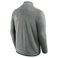 thumbnail image 3 of Men's Fanatics Black Oklahoma State Cowboys Mock Neck Half-Zip Pullover Jacket, 3 of 5