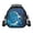 Butterfly Blue, variant on Jeiento Wolf Lunch Box for Boys Toddler Lunch Bag with Shoulder Strap Thermal Cooler Meal Prep Tote Travel Bag Blue Girls Lunchbox for Kids 8-12 Back to School Gifts