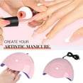 thumbnail image 5 of Arghm Nail Lamp,36W Power,6.69x6.49x2.75in,Gel Nail Polish Sun LED Lamp,Ideal for Nail Tools Accessories, 5 of 9