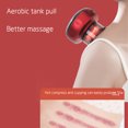thumbnail image 2 of Lunxisen 4 Pcs Rechargeable Cupping Therapy Device Red Vibration Pain Relief Muscle Relaxation Home Wellness Essential, 2 of 7