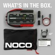 NOCO Boost GB150: 3000A 12V UltraSafe Portable Lithium Jump Starter
