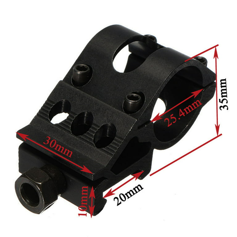 2 Pairs High Profile 1 Scope Ring Picatinny Weaver Rail Laser Torch M –  West Lake Tactical