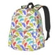 thumbnail image 1 of Disketp Colored Armadillos Mochila Escolar de Gran Capacidad y Peso Ligero, Mochila de Viaje Ideal para Escuela, Trabajo y Uso Diario, Cómoda y con Estilo, 1 of 8