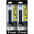 thumbnail image 2 of Pilot G2 Gel Ink Refill for Rolling Ball Pens, Bold Point, 0.8mm, Blue Ink, 8 Count, 2 of 2
