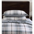thumbnail image 6 of Eddie Bauer Alder Plaid Reversible 3 Piece Comforter Set, King Blue/Grey, 6 of 14