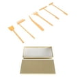 thumbnail image 5 of KAKOWELY 1 Set Zen Garden Rake Set Sand Table Rake Set Decorative Rake Decor Zen Garden Supplies,6.1"X2.17"X0.31", 5 of 5