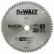 thumbnail image 1 of Disco Sierra DeWalt Madera 12 X 60 Dientes Eje 30mm, 1 of 2