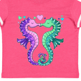 thumbnail image 4 of Inktastic Seahorses Kissing with Hearts Boys or Girls Toddler T-Shirt, 4 of 5