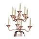 thumbnail image 2 of Candelabro para danza del vientre, accesorio de baile, desmontable, accesorio para presentaciones escénicas, tocado, candelabro, con 9 velas de Vela de goteo, 2 of 10