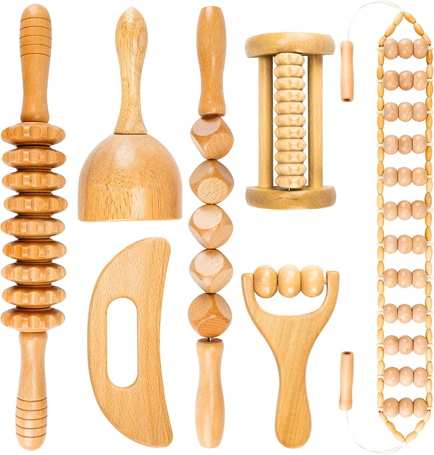 Wood Therapy Massage Tools, Lymphatic Drainage Massager Maderoterapia