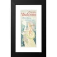 thumbnail image 2 of Henri Privat-Livemont 12x24 Black Modern Framed Museum Art Print Titled - Cacao Van Houten (1897), 2 of 5