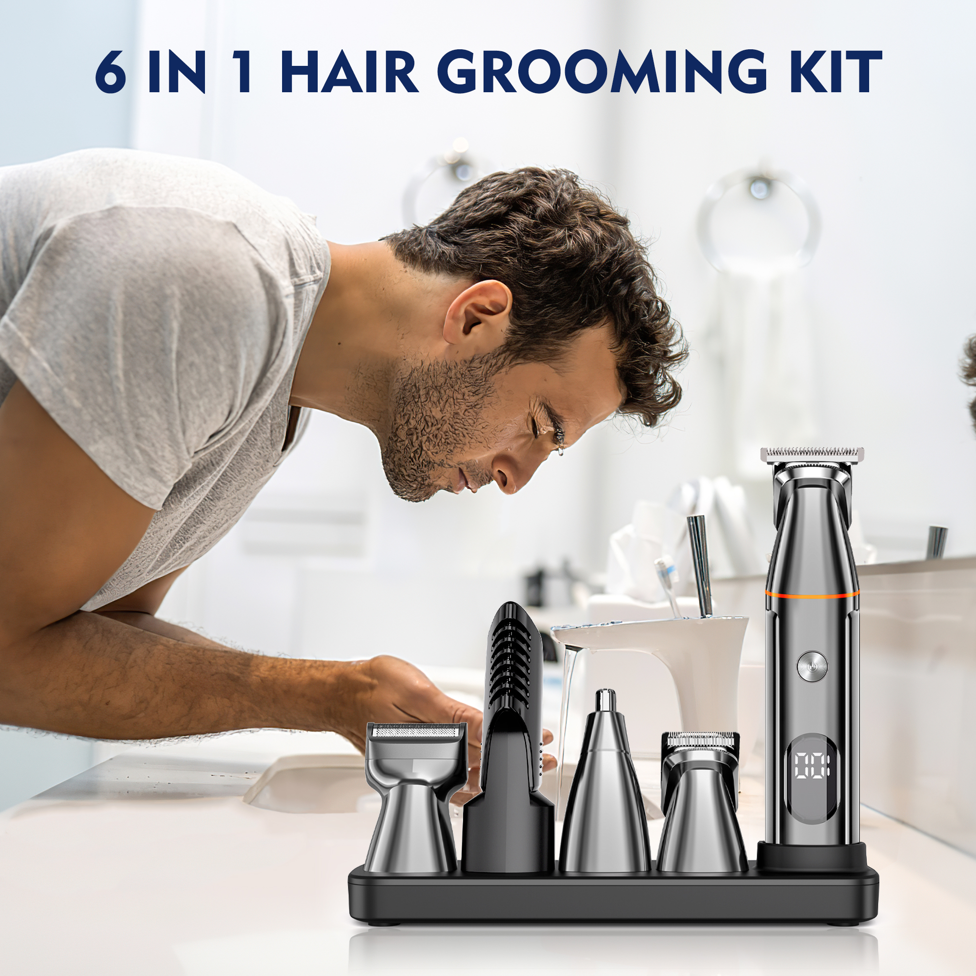 Cshidworld 5-in-1 Hair Clipper & Grooming Kit photo 7