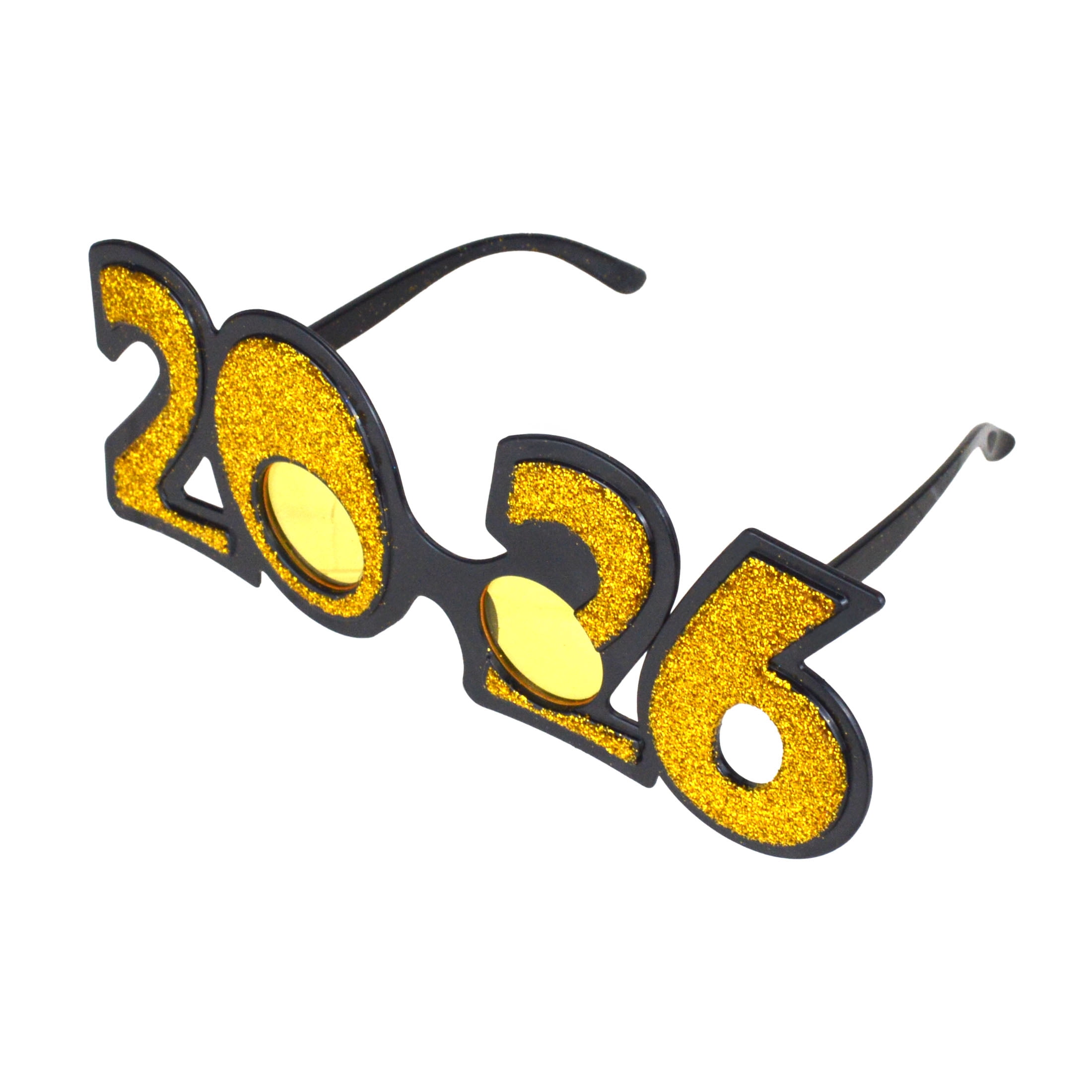 New Year Plastic Glasses Gold, 1 Piece, Festive Decorations, Way to Celebrate Style, Adult