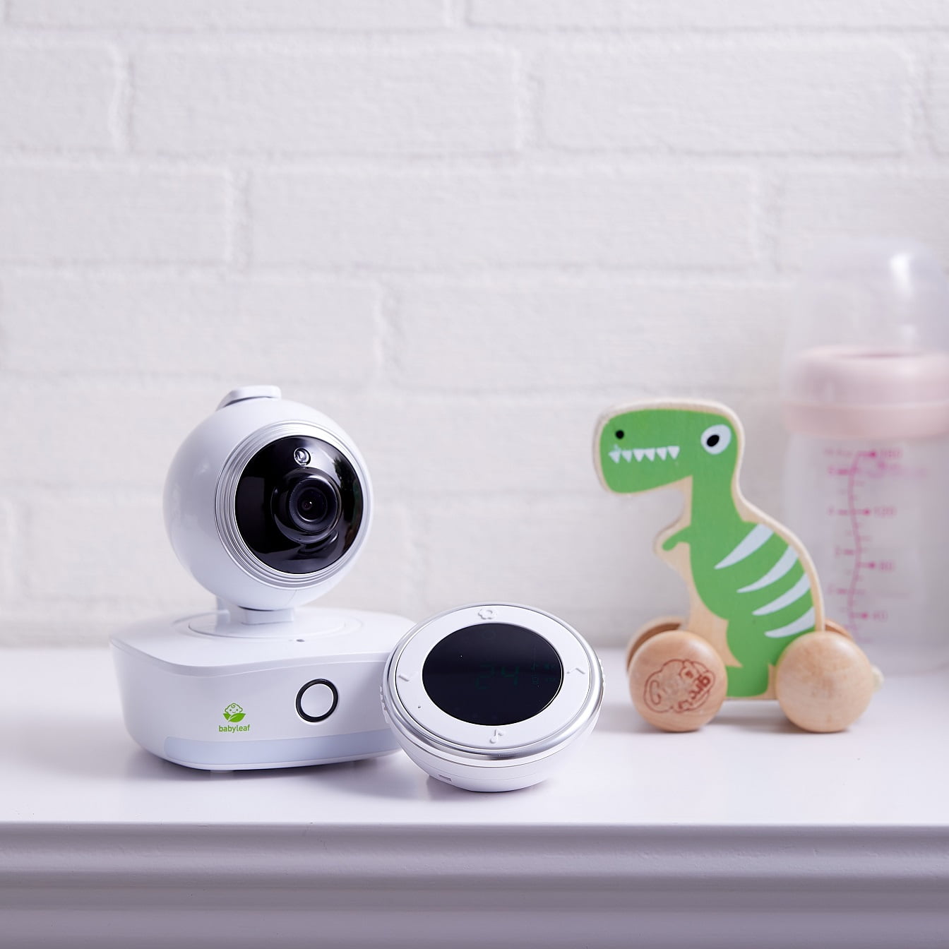 Bebcare iQ WiFi Hybrid Low EMF Emissions Smart Video Baby Monitor, 1080p HD Video, Full Encryption, 2-Way Audio, Music, Night Vision, App, Long-Range Audio Parent Unit, 65hr Battery