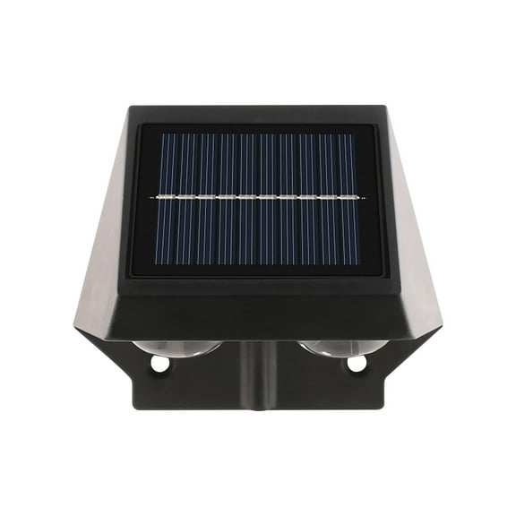 YiJuHui 1pcs Solar Powered Wall Light Outdoor, Waterproof LED Wall Lamp for Garden, Courtyard, Villa Ambient Lighting, IP65, 18650 Battery