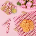thumbnail image 6 of 100 Pcs Valentine's Day Wax Paper Sheets - Deli Paper, Sandwich Wrap, Candy & Cookie Wraps - Waterproof, Oil-proof Picnic Basket Liners with Heart Pattern for Kitchen & Handmade Food, 6 of 7
