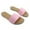 PINK, variant on GJPBGK Women's Dressy Slide Sandals - Comfortable Flat Slip-On Shoes for Women, Stylish Sandals for Casual Outfits, Parties, Beach, and Everyday Wear, Sizes 6-10