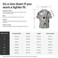 thumbnail image 7 of Disketp Men's Hawaiian Funny Beagle Active Dog Print Shirts Button Down Holiday Beach Shirts-XX-Large, 7 of 7