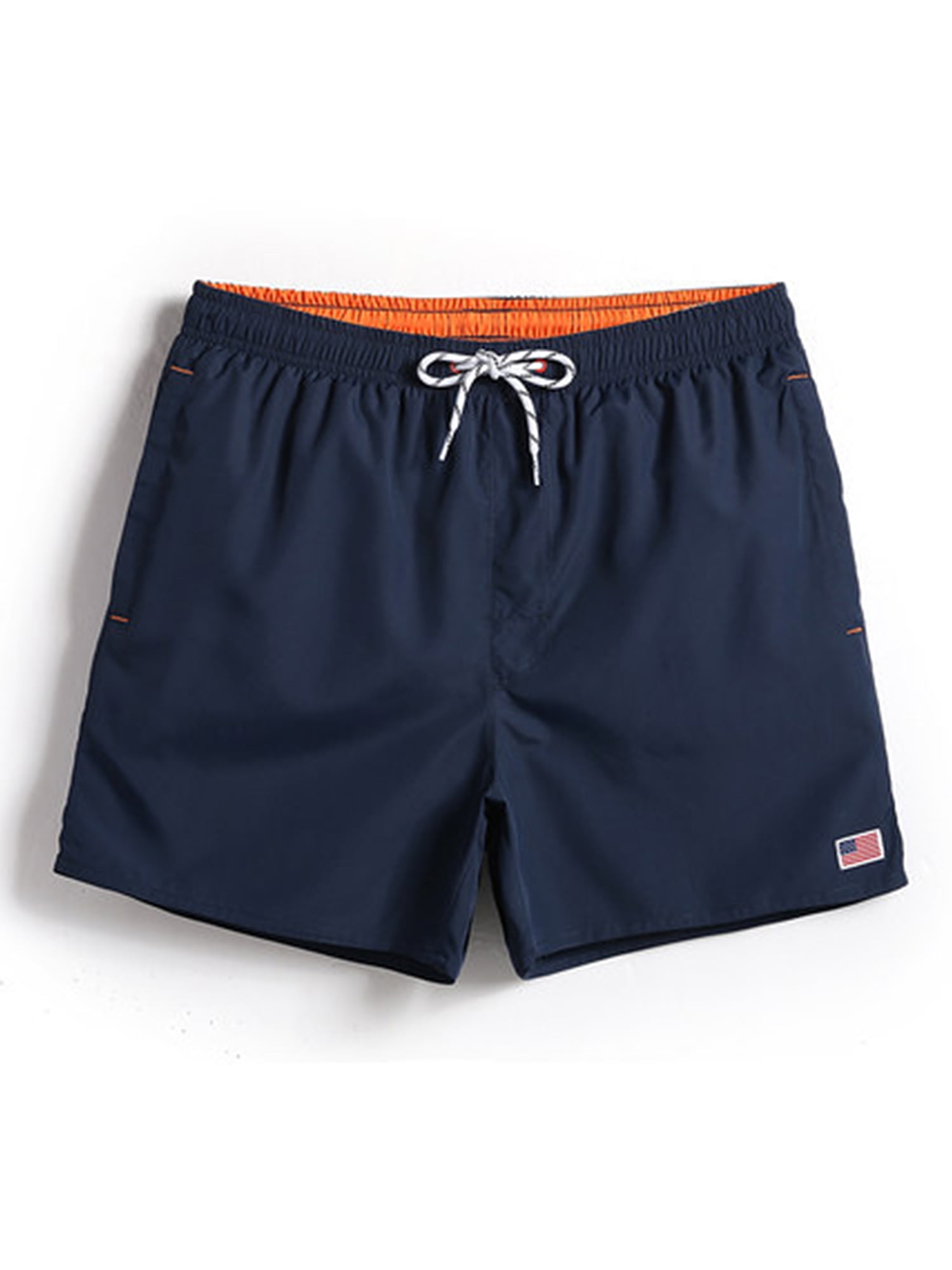 UKAP Plus Size Summer Quick Dry Swim Trunks Boardshorts with Mesh