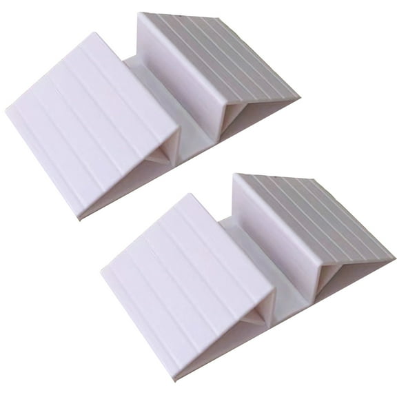 LIANGXR 2Pc Pet Gate Fence Feet Dog Gate Stable Stand Freestanding Dog Gate Fence Panel Triangular Isolation Fence Stand