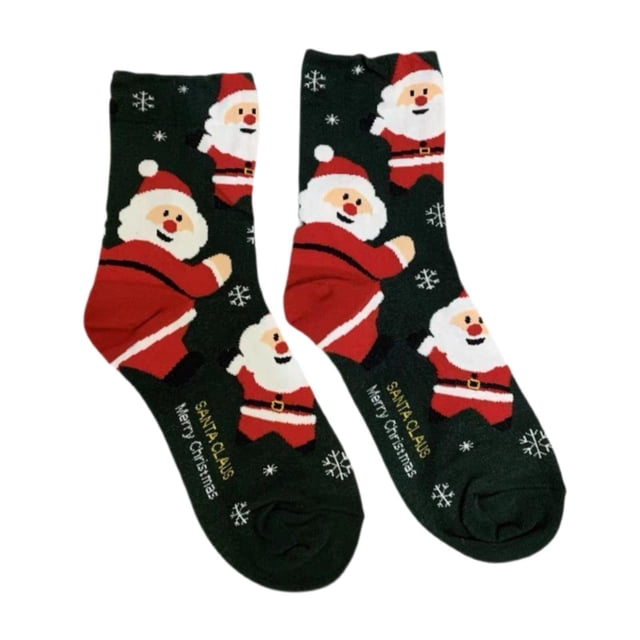 Calcetines navideños, calcetines navideños, calcetines para botas para hombres y mujeres para fiestas, viajes, cumpleaños