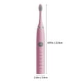 thumbnail image 3 of Byujiro Electric Toothbrush with 6 Brush Heads, Soft Bristle Toothbrush Rechargeable Adult Toothbrush, 3 of 8