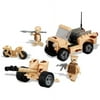Kid Connection Small Building Blocks Set, Army, Sand