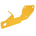thumbnail image 3 of CUB CADET 703-08612A-4021 Yellow Idler Pulley Bracket RZT-L46 RZT-S46 Zero-Turn, 3 of 10