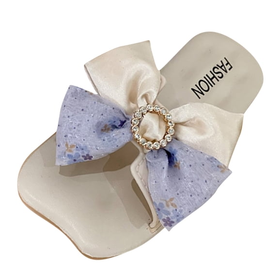 MKHSQHDG Slippers for Girls Size 1-13 Slippers Fashionable and Versatile Exaggerated Butterfly Sweet Soft Bottom Beach Slippers Cute Slippers for Girls Cat 28