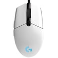 thumbnail image 3 of Ratón mecánico de segunda generación G102 para juegos en blanco y negro, con macro de pollo competitivo, 3 of 5