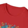 thumbnail image 3 of Woman Butterfly Unisex Soft T-Shirt Boho Hippie Chic Festival Inspired 1, 3 of 3