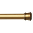 thumbnail image 3 of Achim Ameublement Fantaisie Acier Tige de Rideau de Douche, 41 à 76", Or, 3 of 3