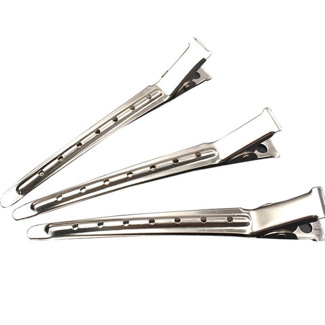 WHAMVOX 20 Pcs Barrettes en Métal pour Femmes Design Classique pour Usage Quotidien 3.5X0.6X0.4in