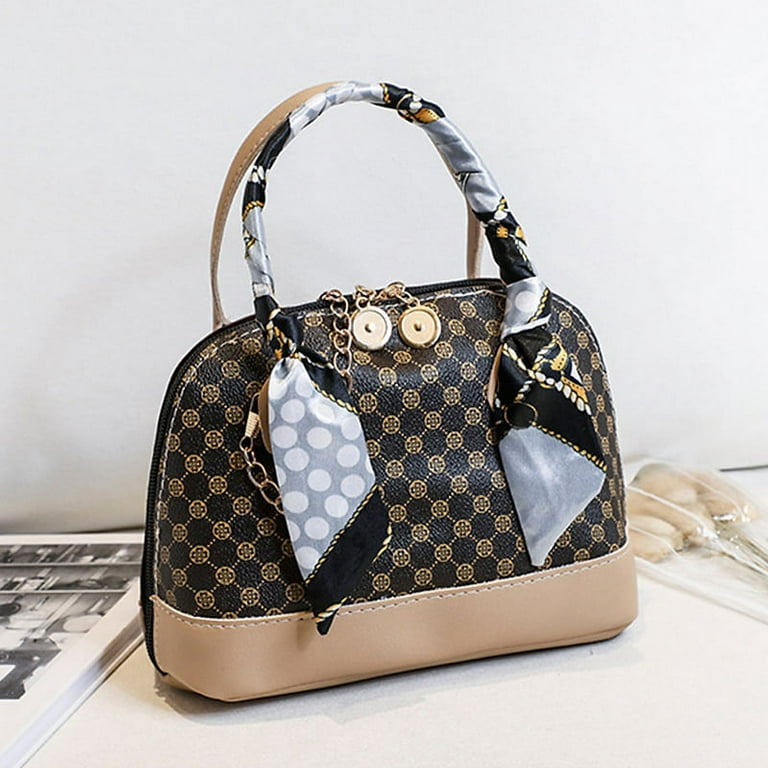 louis vuitton bag with scarf handle